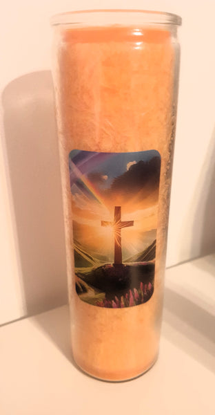 Kerze Auferstehung - ewiges Leben
