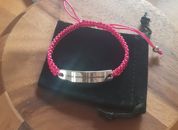 Armband WISE WOMAN pink