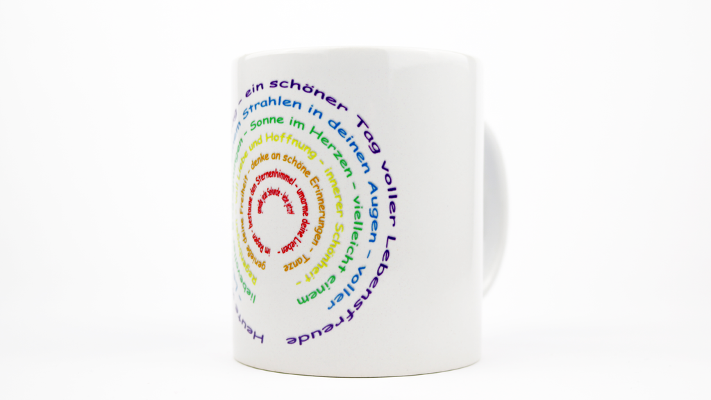 Tasse Glücklich leben