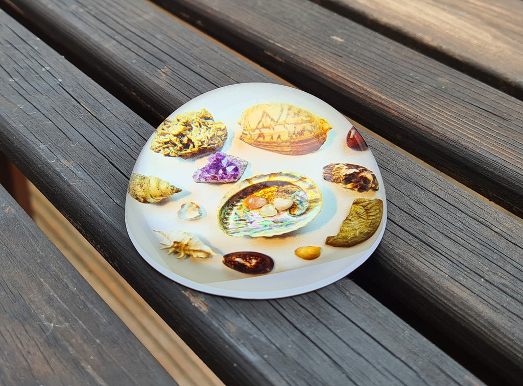 Kugel "die Kraft des Meeres" - mit der patentierten Sablo-Energie-Spirale!