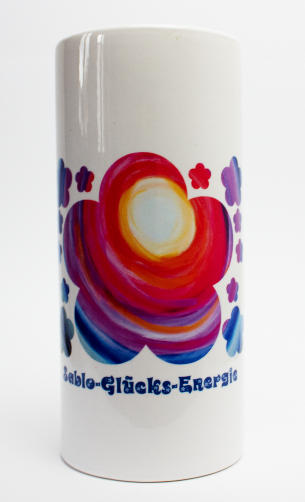 Blumenvase Glücksenergie